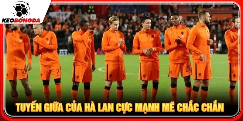 Tuyến giữa của Hà Lan cực mạnh mẽ chắc chắn